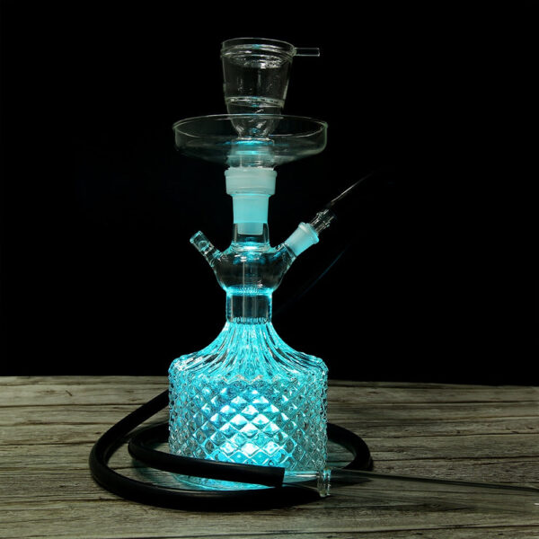 Chicha en Cristal Bleu | Boutique French Chicha